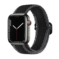 FOXYSMART - Correa Para Apple Watch Loop Trenzada Elástica 42 a 49mm