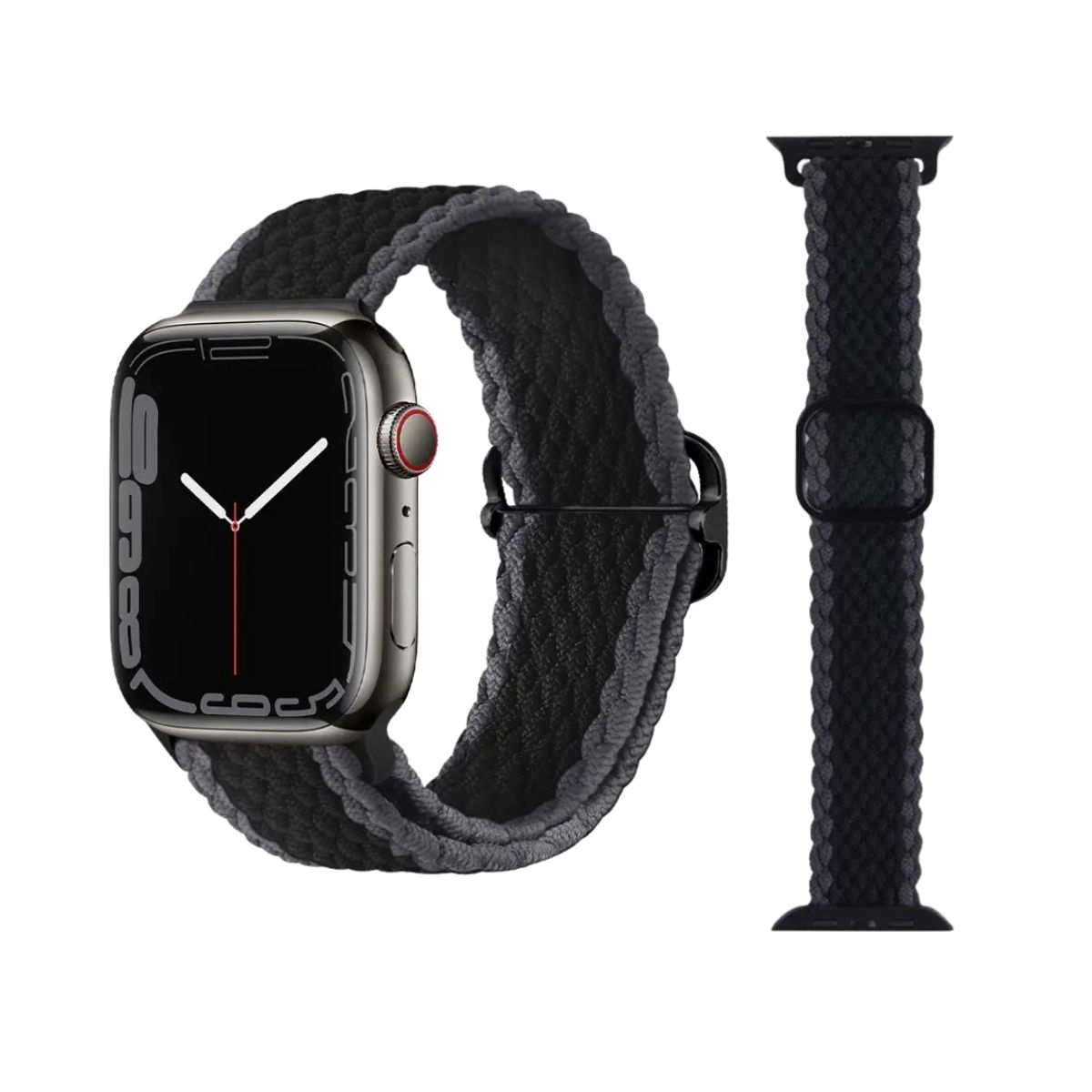 FOXYSMART - Correa Para Apple Watch Loop Trenzada Elástica 42 a 49mm