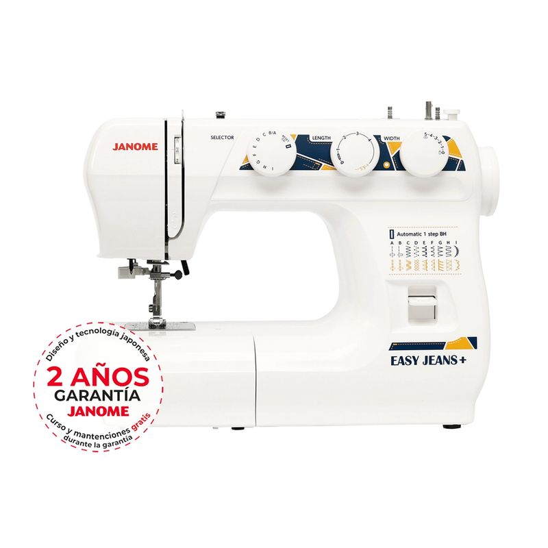 JANOME - Máquina de coser mecánica Janome Easy Jeans