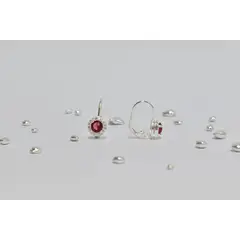 ROSETT - Aro lady di redondo con gancho ballestilla Plata ley 925