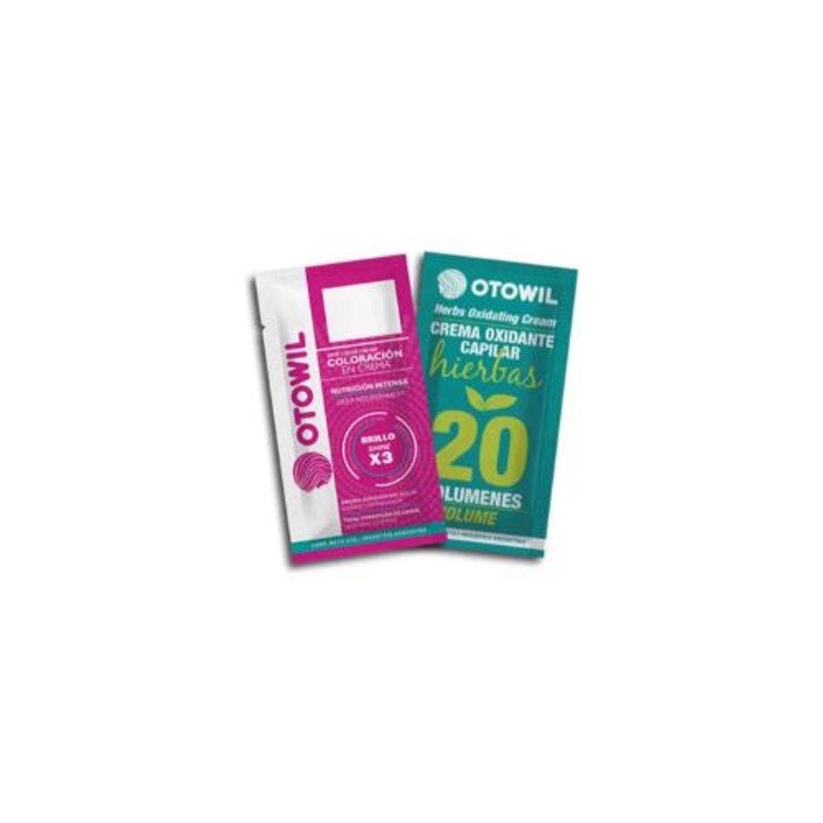 OTOWIL - PACK 2 TINTURAS DE CABELLO PERMANENTE CON ACEITE DE ARGAN