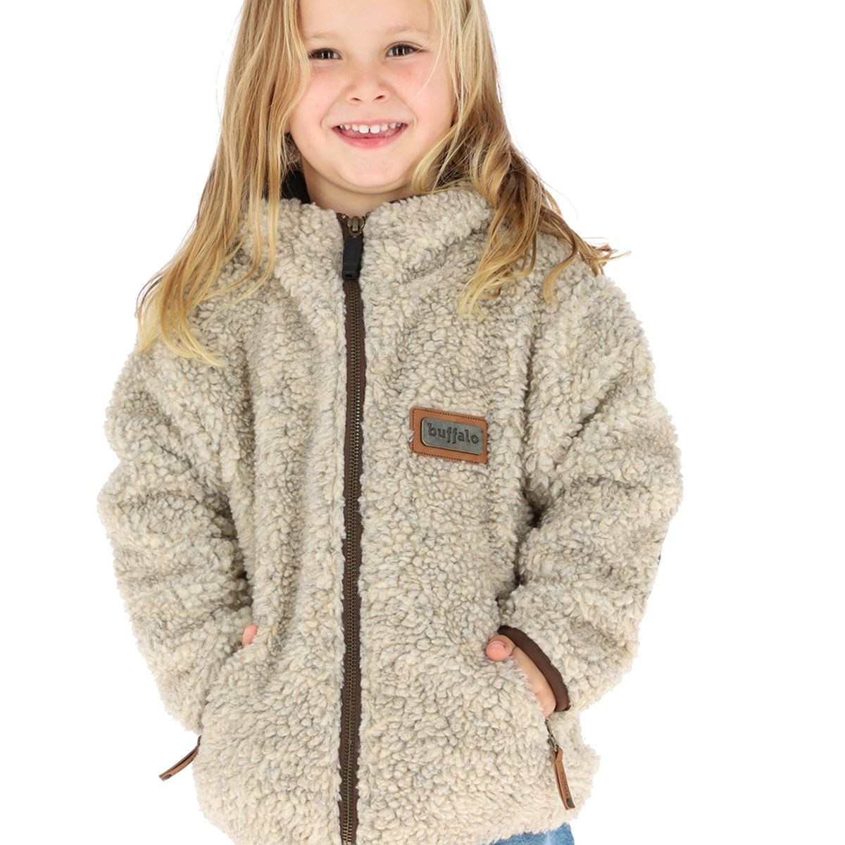 BUFFALO CHILE - Chaqueta Chiporro Lana Jaspeado Niños