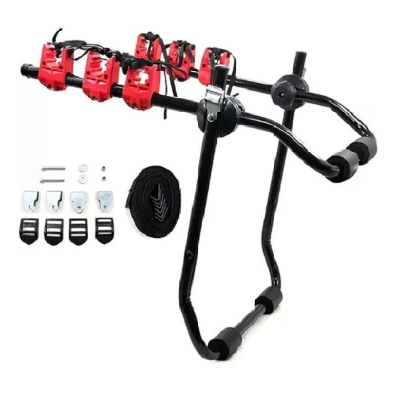 GENERICO - Porta Bicicletas Triple Portabicicletas Auto 212056