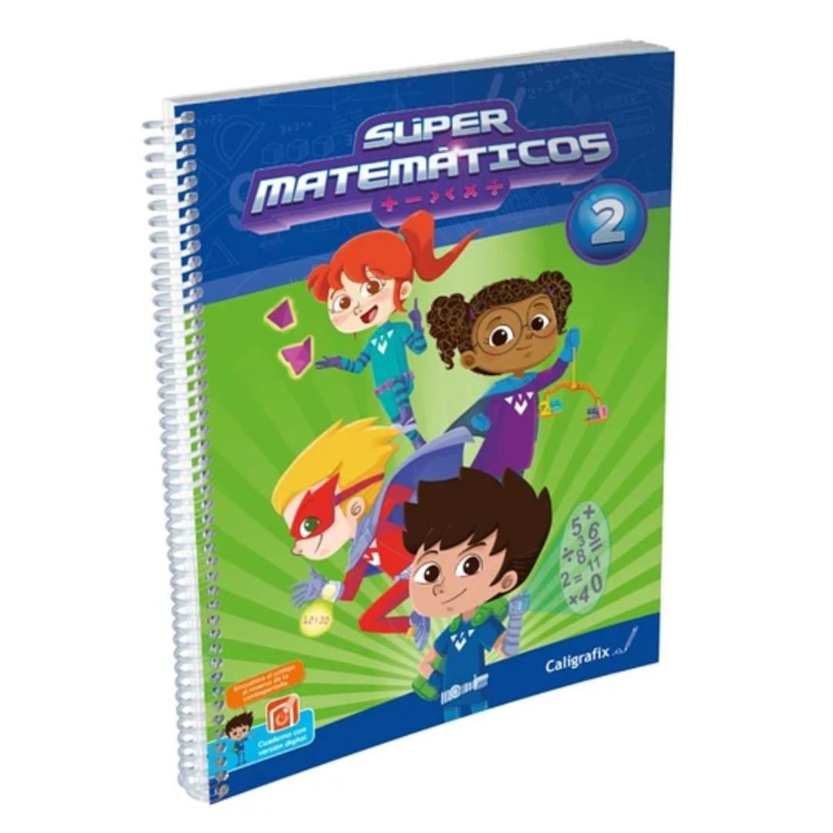 CALIGRAFIX - Súper Matemáticos 2 Caligrafix Sm2