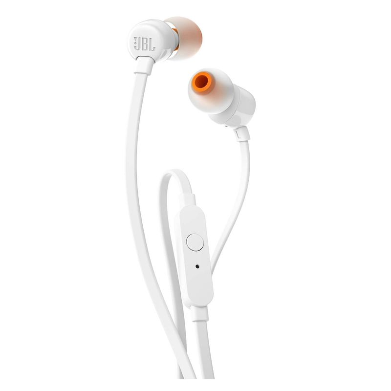 JBL - Audífono con cable JBL Harman Tune110  In-Ear blanco