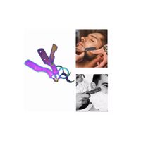 Navaja Dedo De Acero Inoxidable Tornasol Para Barberia