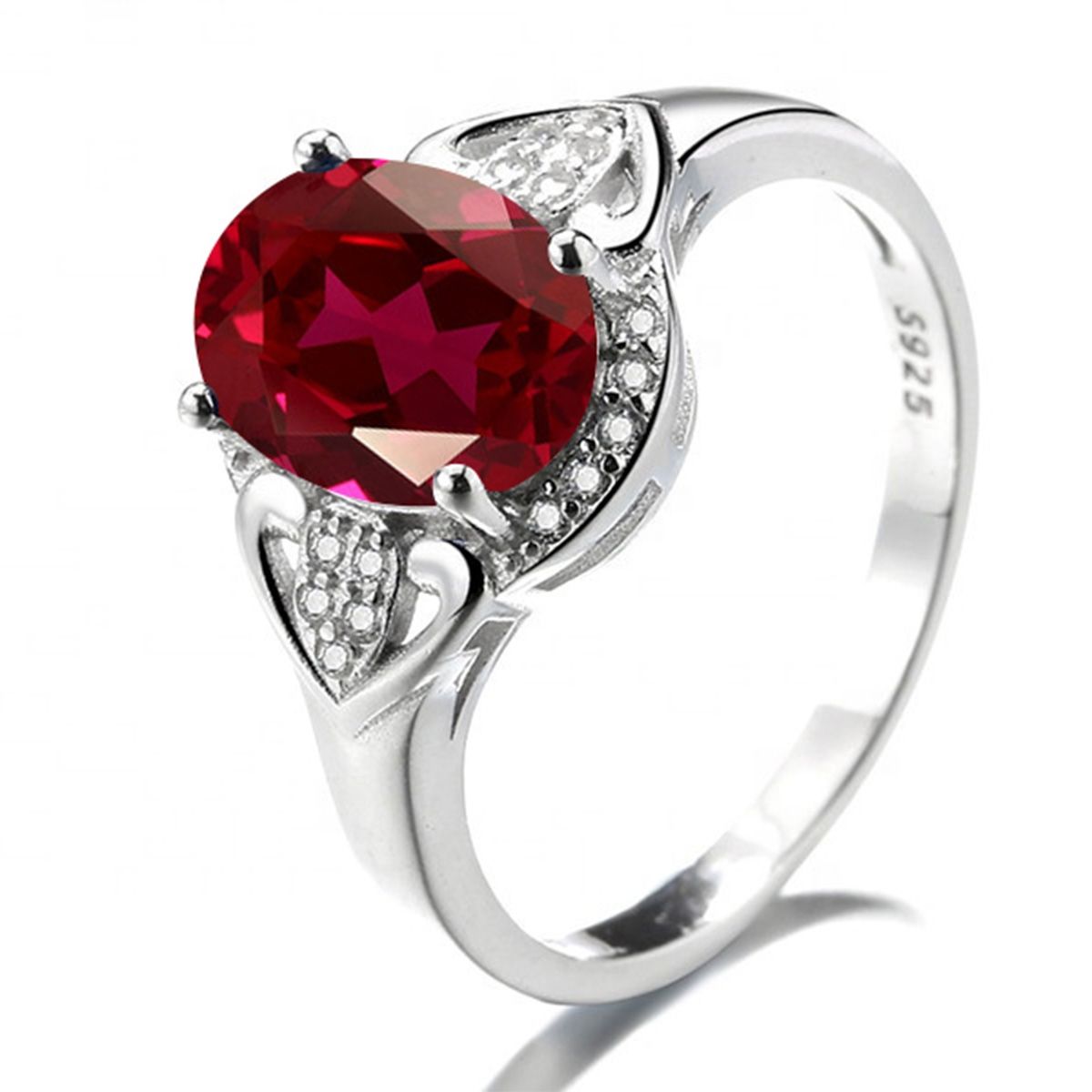 GENERICO - Anillo Plata 925 Mujer Circones Diseño Elegante Joya