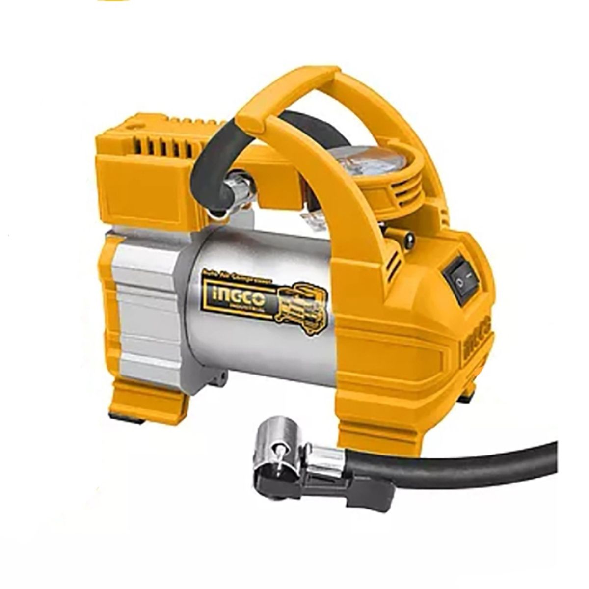 INGCO - Compresor De Aire Para Auto Ingco 12v 140 Psi 10 A + 5 Acces