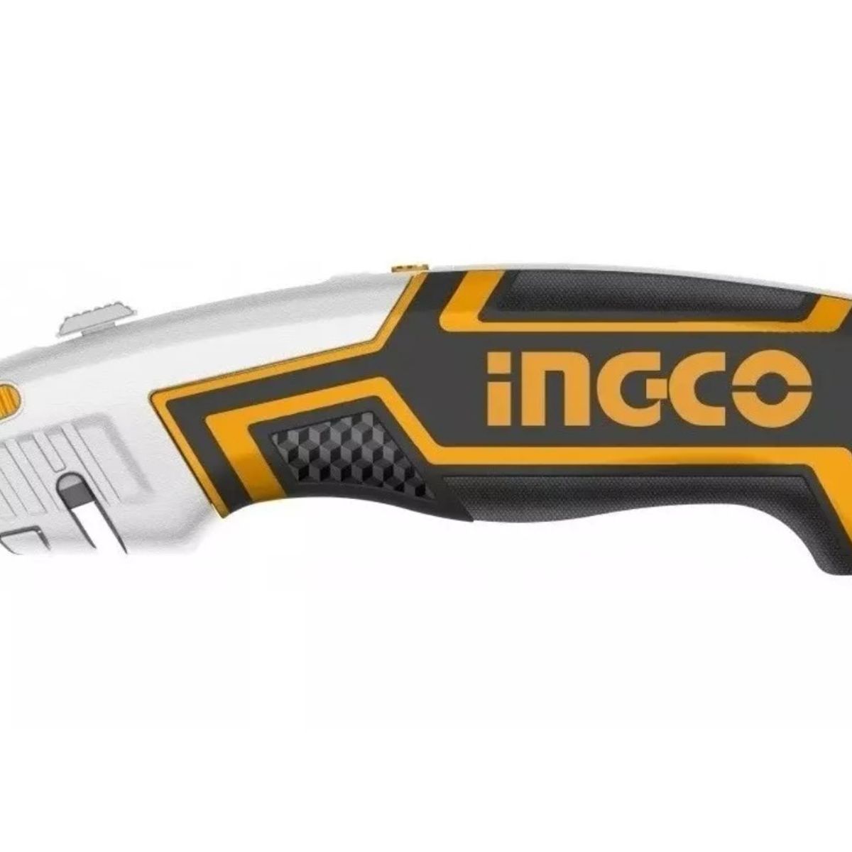 INGCO - Cuchillo Cartonero Retráctil Ingco + 6 Repuestos Sk5