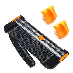 KUANGYE - Guillotina A4 2 Repuesto Corta Papel Fotos Con Medidor