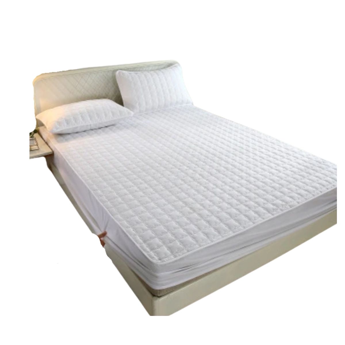 GENERICO - Cubrecolchon IMPERMEABLE de 2 plazas