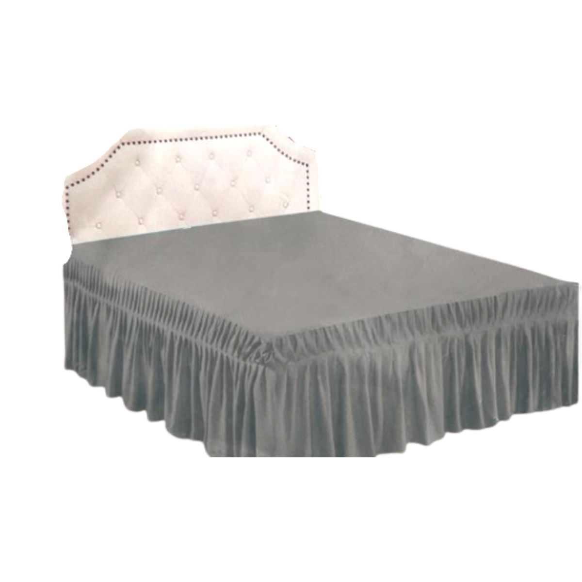 GENERICO - Faldon para Base de cama de 2 Plazas