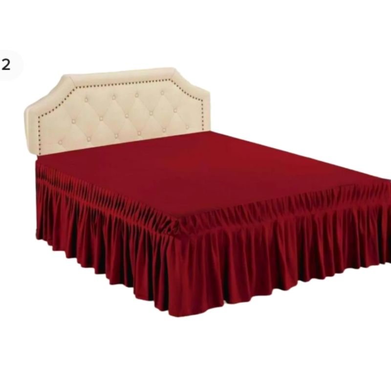 GENERICO - Faldon para Base de cama de 1.5 Plazas
