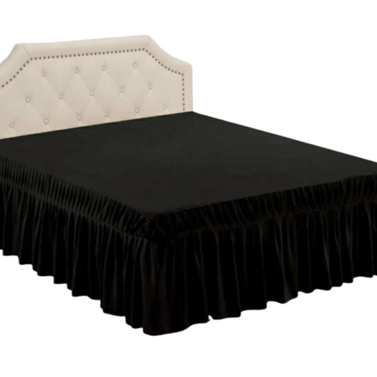 GENERICO - Faldon para Base de cama de 1.5 Plazas