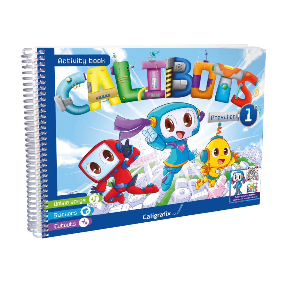 CALIGRAFIX - Calibots Activity Book 1 Prekinder Cbp1