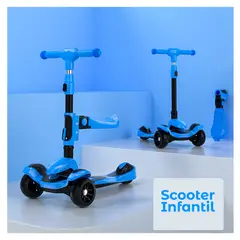 SDFIT - Scooter Infantil AZUL