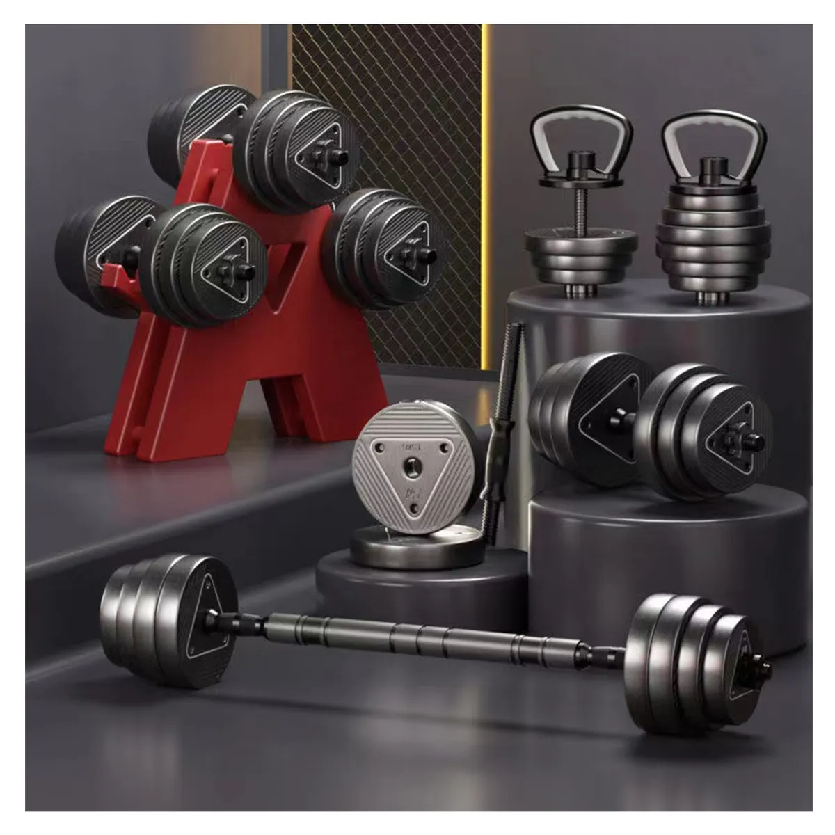 SDFIT - Set de Mancuernas Kang Stylish 40 KG