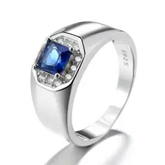 GENERICO - Anillo Plata 925 Sello Unisex Circones Diseño Clásico Joya