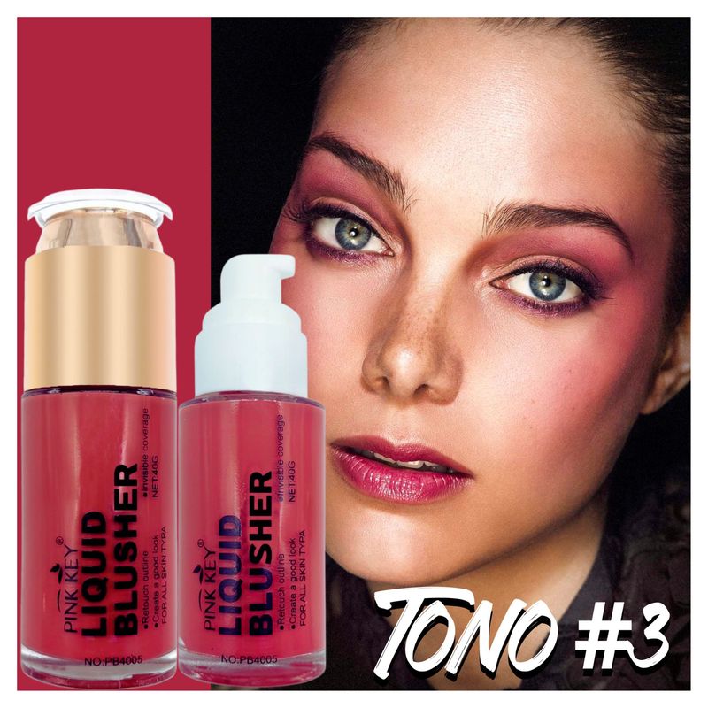 KISS BEAUTY - RUBOR LIQUIDO ULTRAPIGMENTADO ENVASE EXTRA GRANDE 40GR