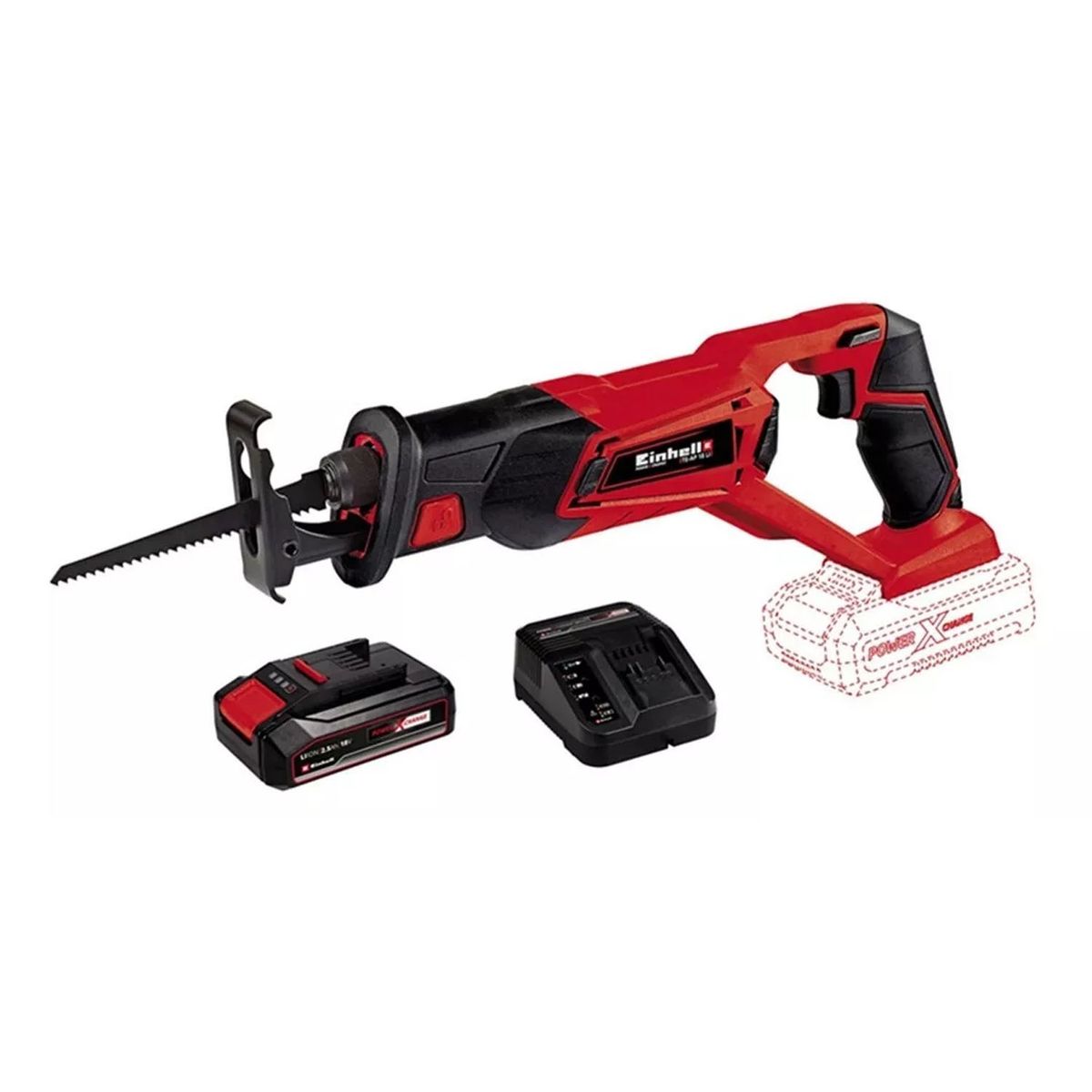 EINHELL - Sierra Sable Inalambrica 18v Bat+ Cargador Einhell 4326300-12