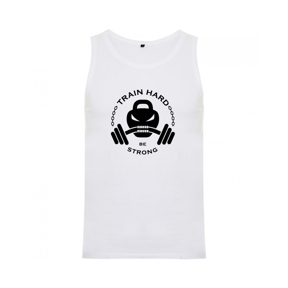 GENERICO - Polera Musculosa Sin Mangas 100 Algodon - Fitness Gym 02