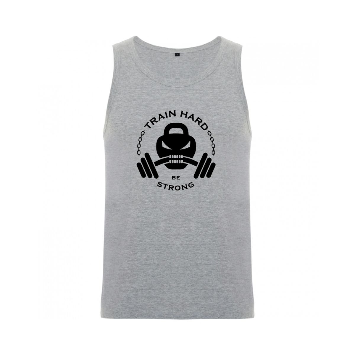 GENERICO - Polera Musculosa Sin Mangas 100 Algodon - Fitness Gym 02