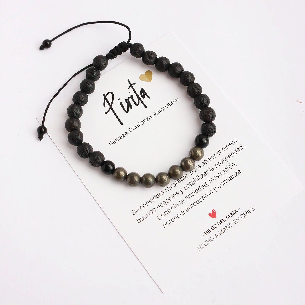 GENERICO - Pulsera de Hombre - Pirita.