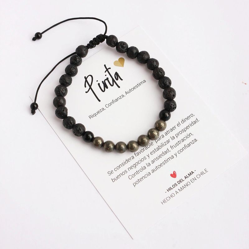 GENERICO - Pulsera de Hombre - Pirita.