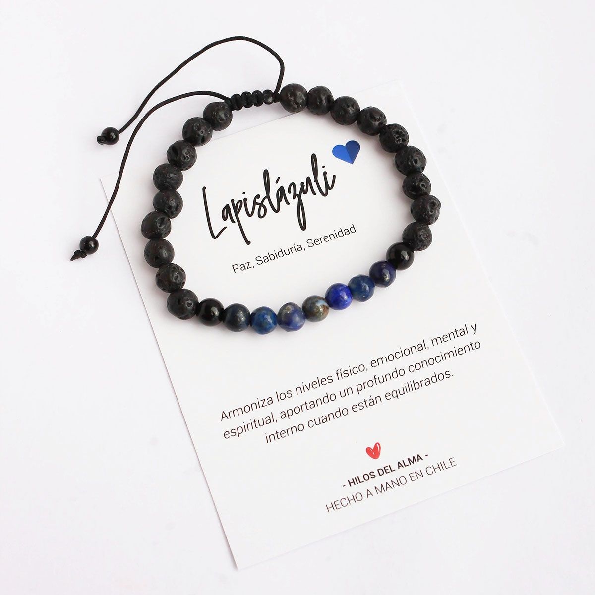 GENERICO - Pulsera de Hombre - Lapislázuli.