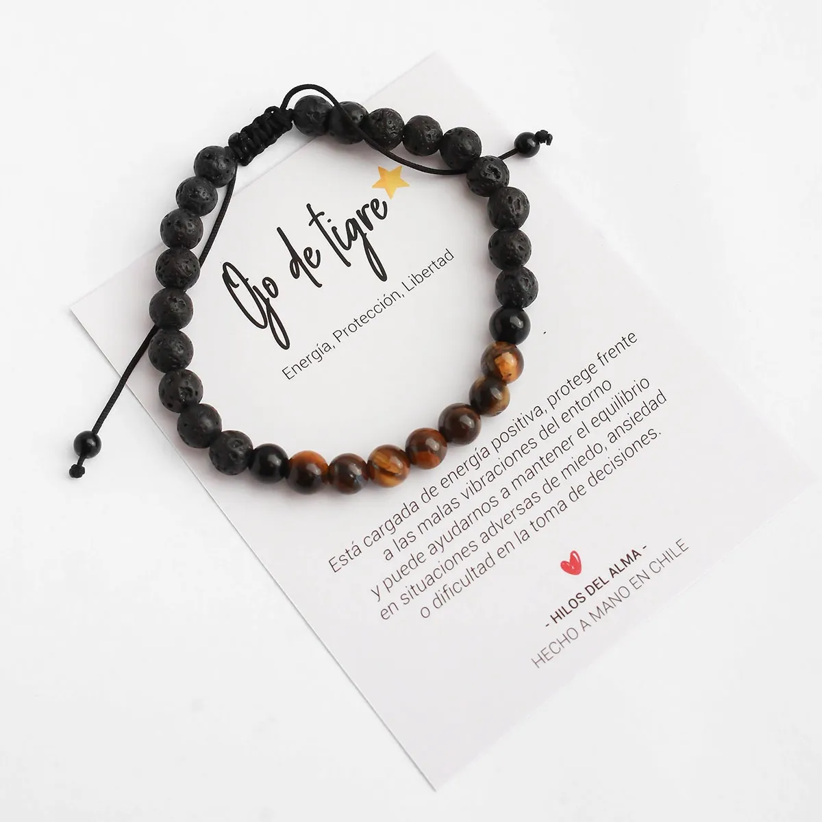 GENERICO - Pulsera de Hombre - Ojo de tigre