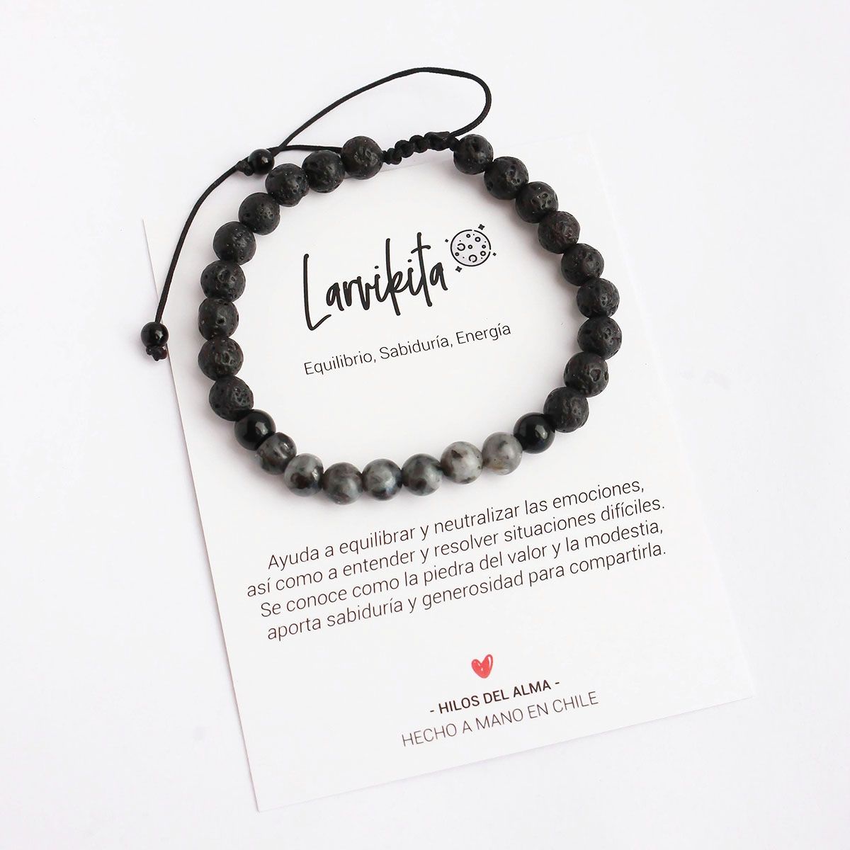 GENERICO - Pulsera de Hombre - Larvikita.