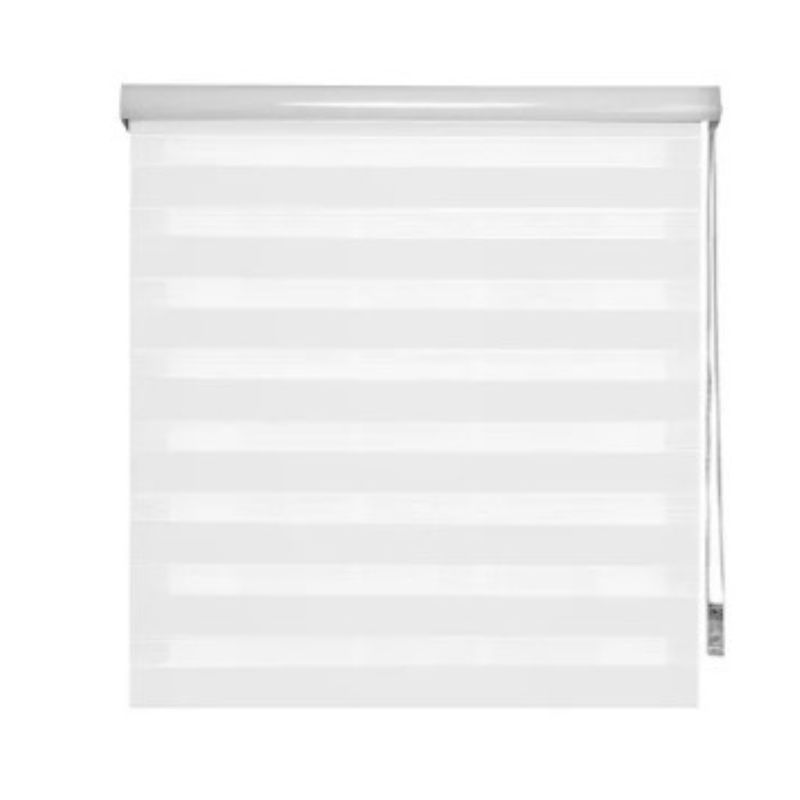 GENERICO - Cortina roller duo 140X240 blanca