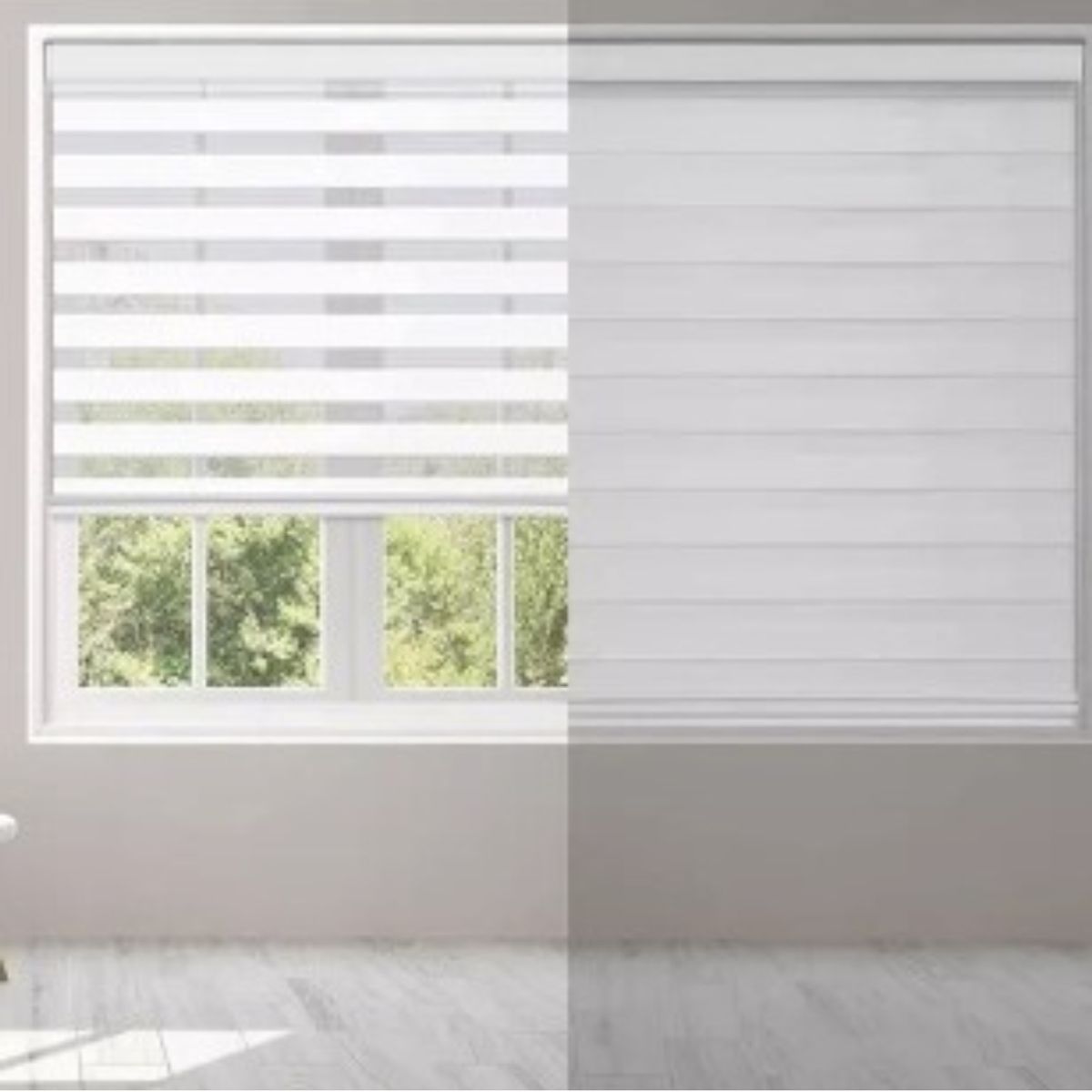 GENERICO - Cortina roller duo 140X240 blanca