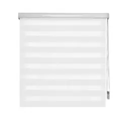 GENERICO - Cortina roller duo 150x200 blanca
