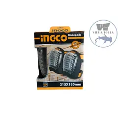 INGCO - Set De Rodilleras Industrial Cubierta Pvc Alta Resiste