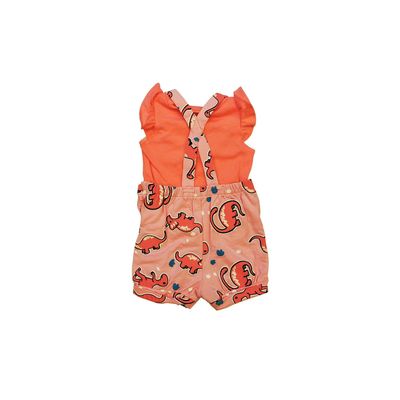 Imagen 1 del producto Jardinera mas polera bebé rosa dinos