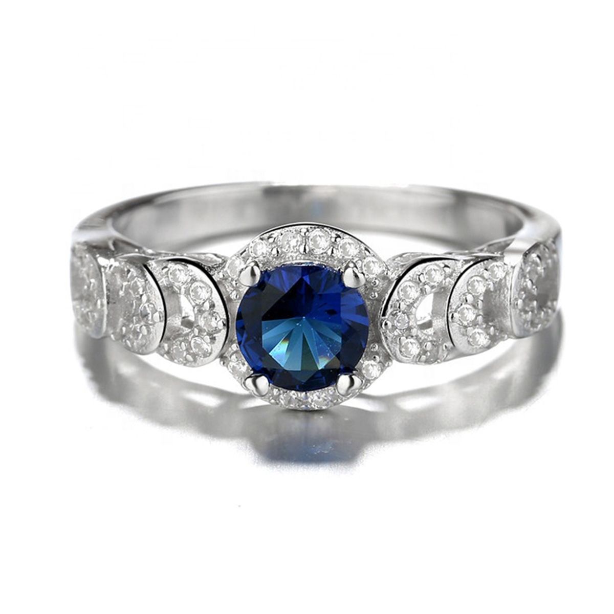 GENERICO - Anillo Plata 925 Mujer Circones Diseño Moderno Joya