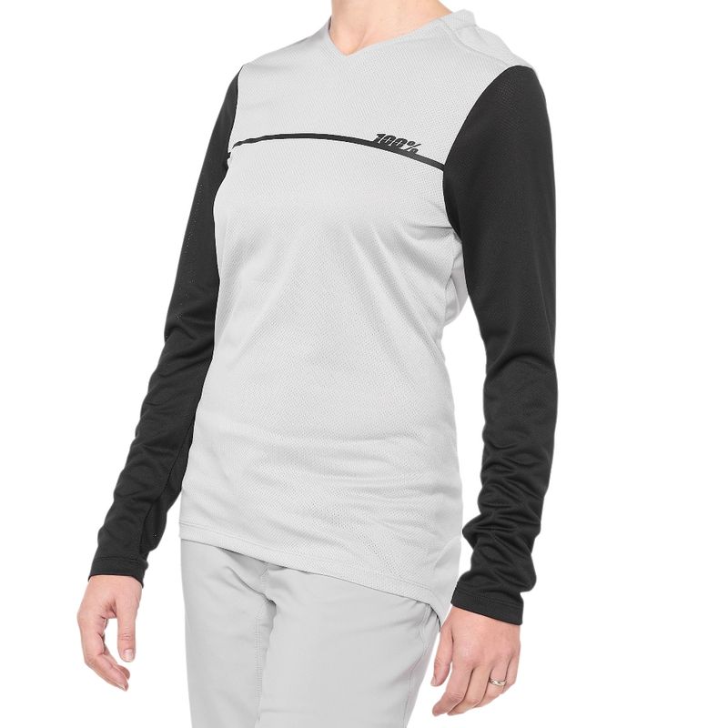 CUBE - Polera Hombre Ride Camp Gris 100%.-