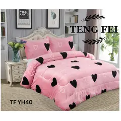 GENERICO - Plumon Sherpa Cobertor de invierno plush y chiporro 2 plazas - TF40
