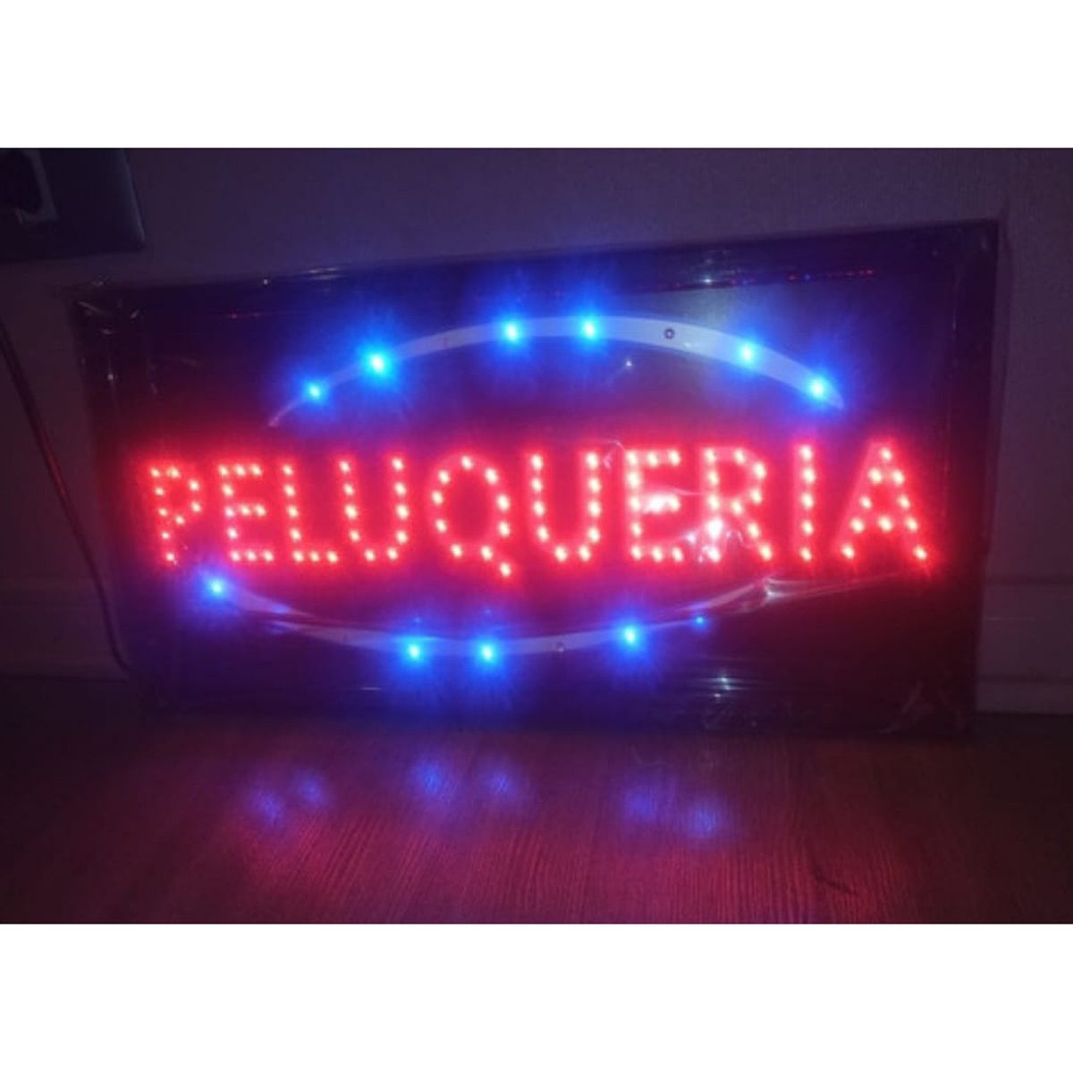 GENERICO - Letreros LED luminosos para negocios peluquería