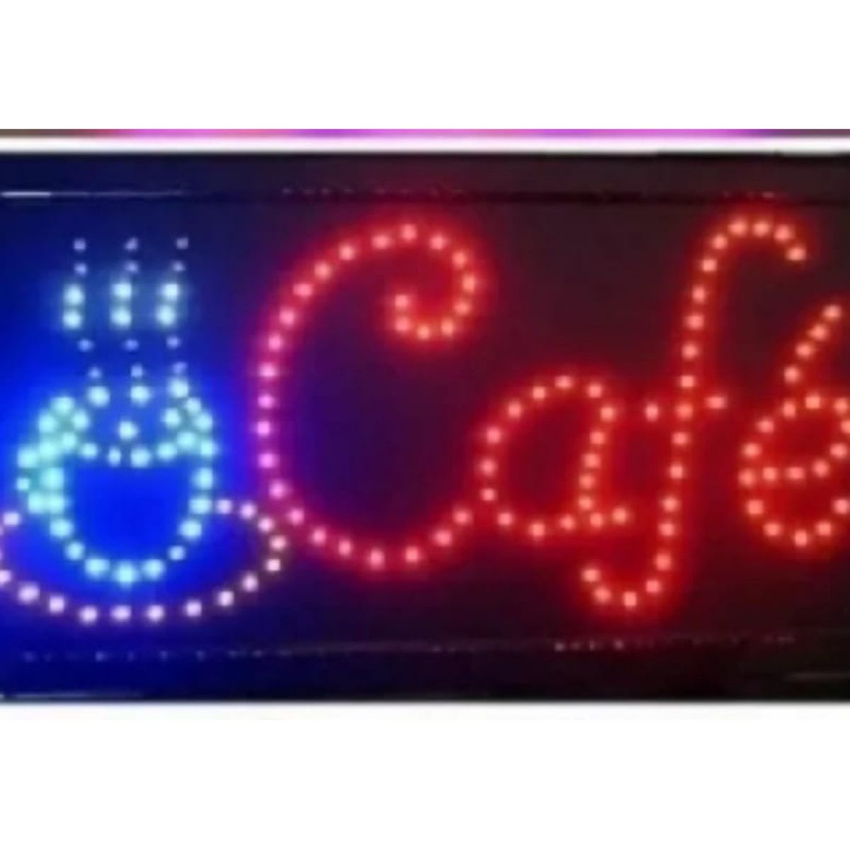 GENERICO - Letreros LED luminosos para negocios CAFE