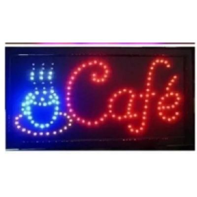 Generico Letreros Led Luminosos Para Negocios Cafe