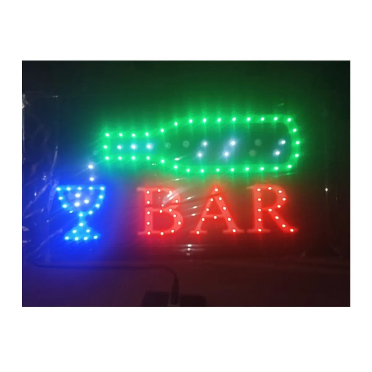 GENERICO - Letreros LED luminosos para negocios BAR
