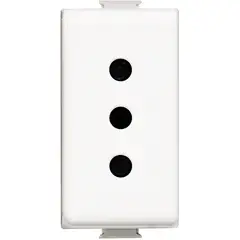 BTICINO - Modulo Enchufe 2P+T 10A 250V Blanco
