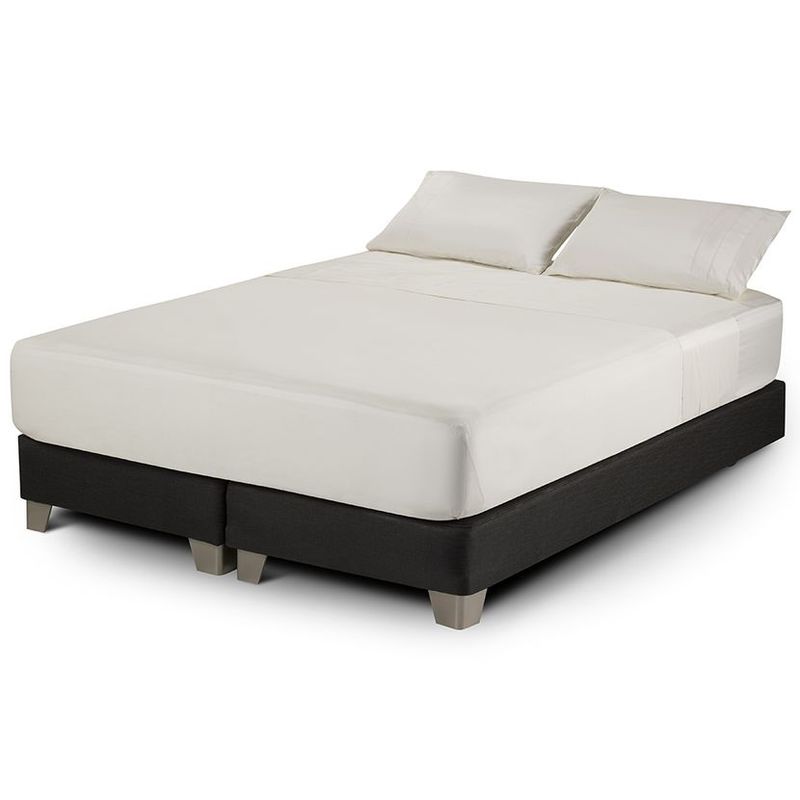 ROSEN - Sábana Rosen 300 Hilos Algodón Lisa Ivory Súper King