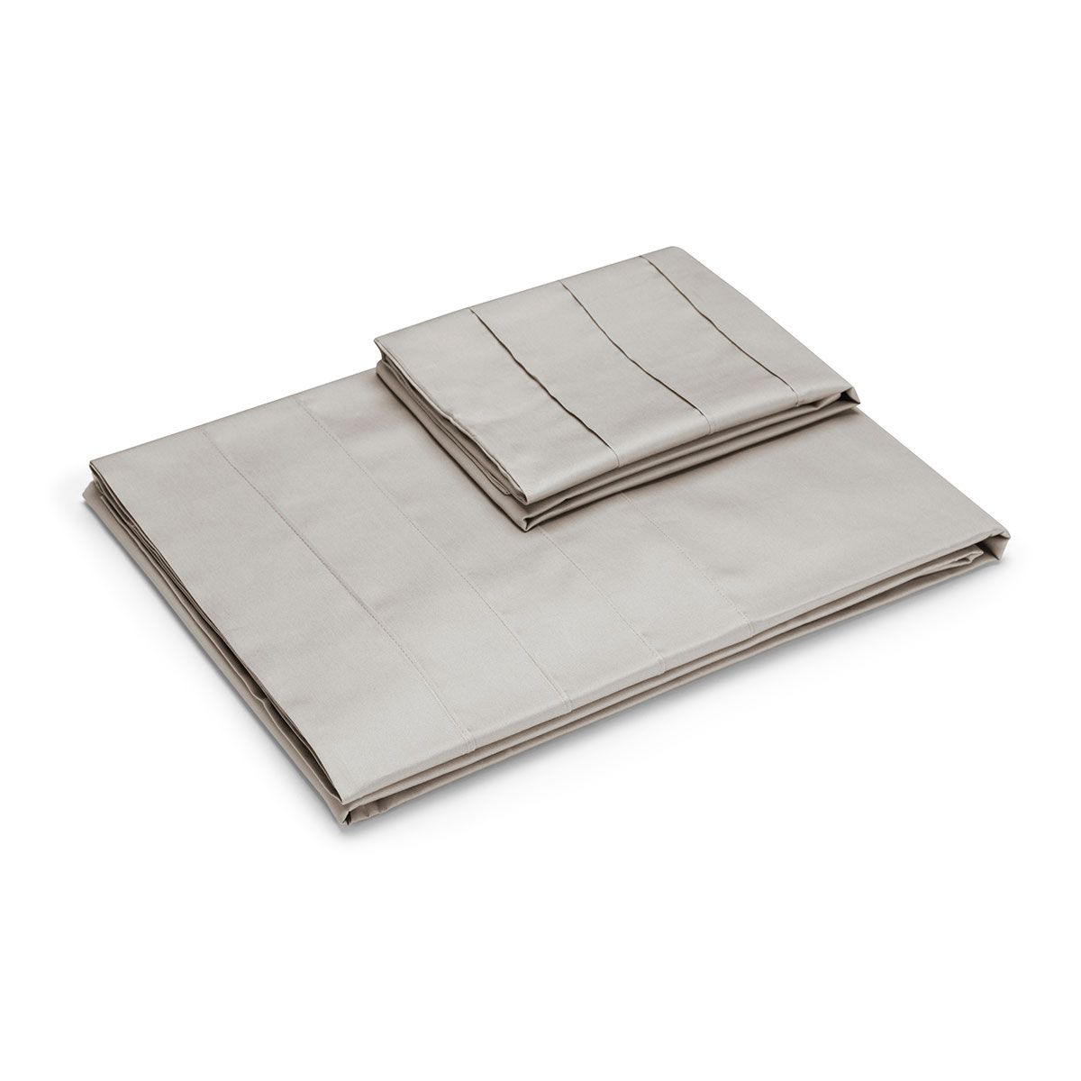 ROSEN - Sábana Rosen 300 Hilos Algodón Lisa Plata Full