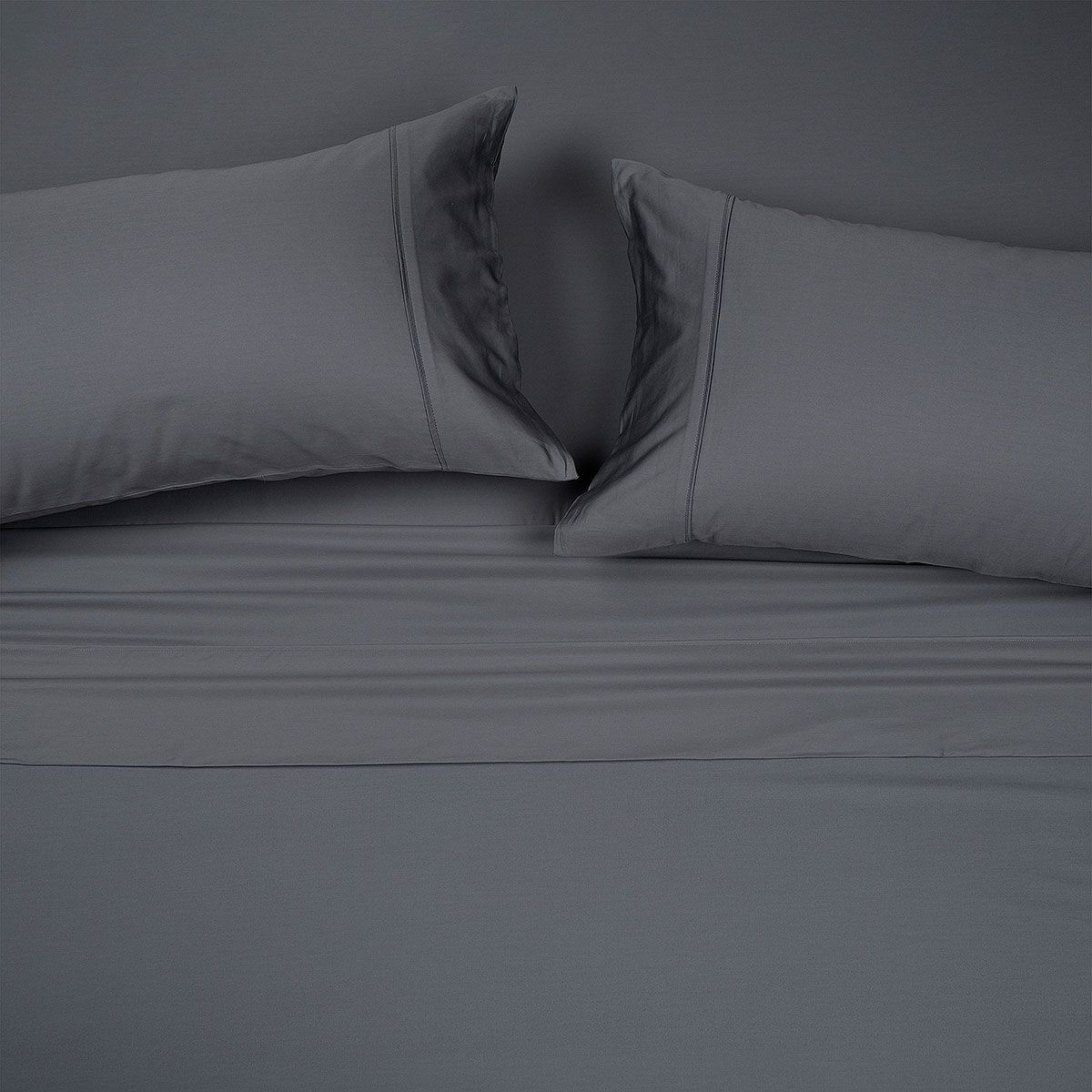 ROSEN - Sábana Rosen 300 Hilos Algodón Lisa Humo Súper King