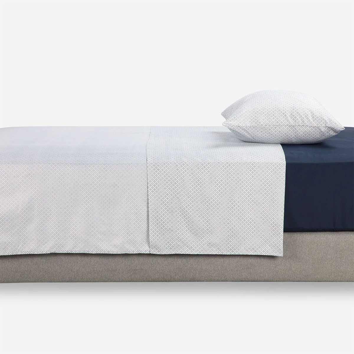 ROSEN - Sábana Rosen Microfibra Estampada Fred 1,5 Plazas