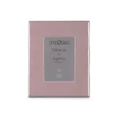 ROSEN - Sábana 200 Hilos Algodón Lisa Malva 1 Plaza