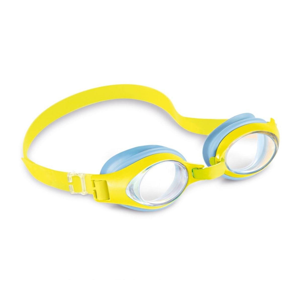 INTEX - Lentes de Agua Niño Anteojos Natación Junior Goggles Amarillo